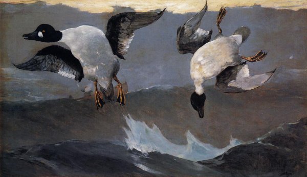 Main Product Photo of Right and Left Painting by Winslow Homer
