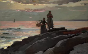 Saco Bay by Winslow Homer Oil Painting