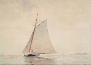 Sailing off Gloucester by Winslow Homer Oil Painting