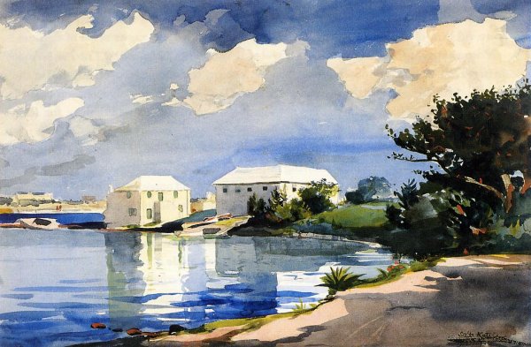 Main Product Photo of Salt Kettle, Bermuda Painting by Winslow Homer