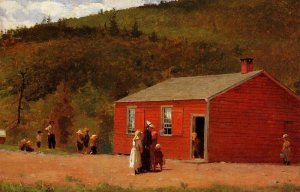 School Time by Winslow Homer Oil Painting