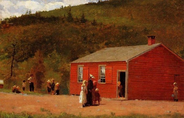 Main Product Photo of School Time Painting by Winslow Homer