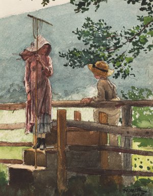 Spring by Winslow Homer Oil Painting