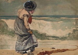 Startled by Winslow Homer Oil Painting