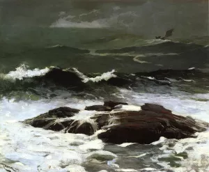 Summer Squall Oil painting by Winslow Homer