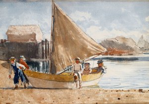 Summertime by Winslow Homer Oil Painting