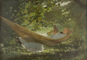 Sunlight and Shadow by Winslow Homer Oil Painting