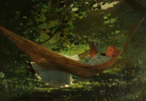 Sunlight and Shadow by Winslow Homer Oil Painting