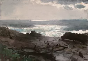 Sunshine and Shadow, Prout's Neck by Winslow Homer Oil Painting