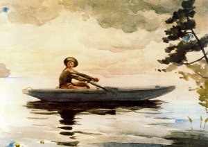 The Boatman by Winslow Homer Oil Painting