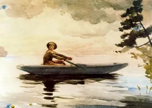 The Boatman by Winslow Homer Oil Painting