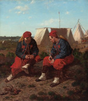 The Brierwood Pipe by Winslow Homer Oil Painting