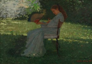 The Butterfly by Winslow Homer Oil Painting