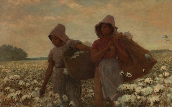 The Cotton Pickers  by Winslow Homer - Hand-Painted Oil Painting Reproduction