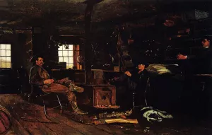 The Country Store also known as A Rainy Day in the Country by Winslow Homer Oil Painting
