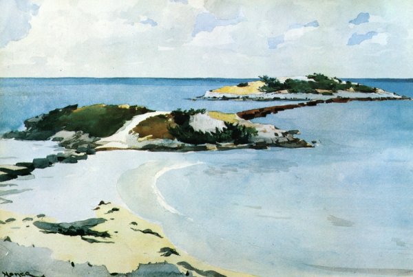 The Favorite by Winslow Homer - Hand-Painted Oil Painting Reproduction