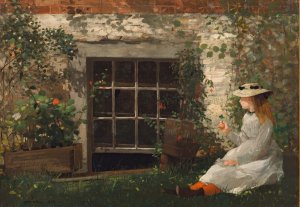The Four-Leaf Clover by Winslow Homer Oil Painting