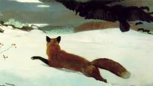 The Fox Hunt by Winslow Homer - Oil Painting Reproduction