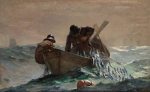 The Herring Net by Winslow Homer Oil Painting
