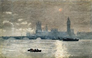The Houses of Parliament by Winslow Homer Oil Painting