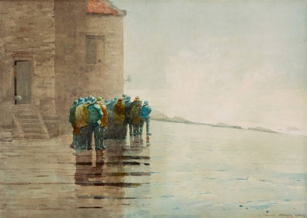 Main Product Photo of The Life Brigade  Painting by Winslow Homer