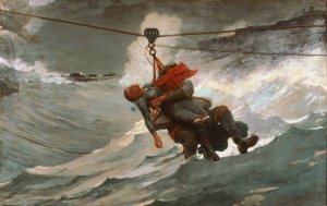 The Life Line by Winslow Homer Oil Painting