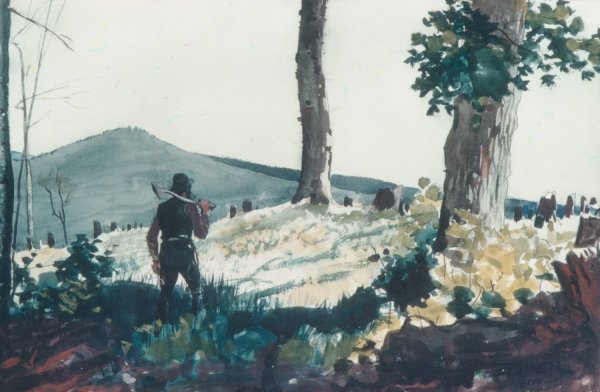 The Pioneer  by Winslow Homer - Hand-Painted Oil Painting Reproduction