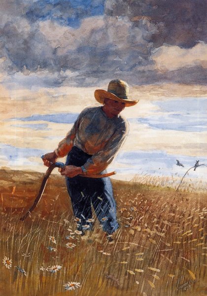 Main Product Photo of The Reaper Painting by Winslow Homer