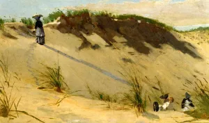 The Sand Dune by Winslow Homer - Oil Painting Reproduction
