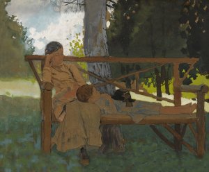 The Siesta by Winslow Homer Oil Painting