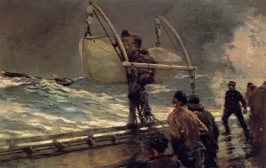 The Signal of Distress by Winslow Homer - Oil Painting Reproduction