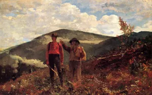 The Two Guides Oil painting by Winslow Homer
