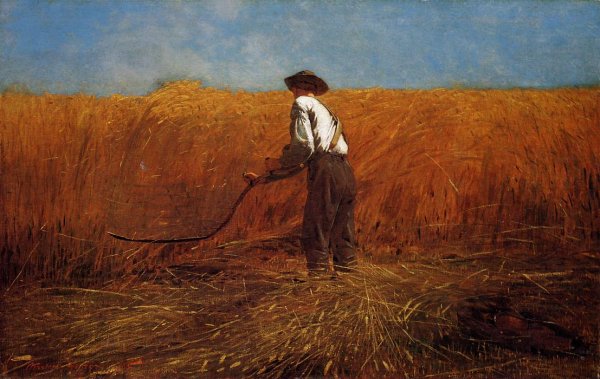 Main Product Photo of The Veteran in a New Field Painting by Winslow Homer