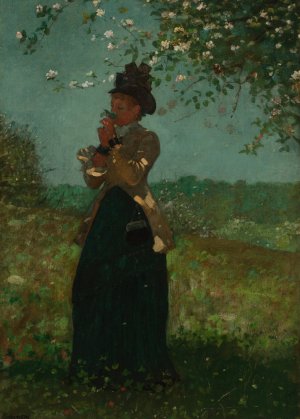 The Yellow Jacket by Winslow Homer Oil Painting