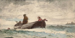Tynemouth Priory, England by Winslow Homer Oil Painting