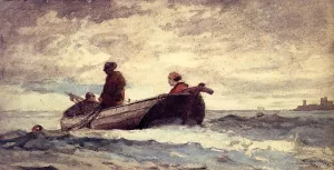 Tynemouth Priory, England by Winslow Homer Oil Painting