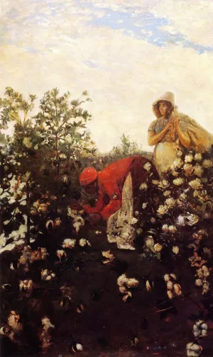 Upland Cotton by Winslow Homer - Oil Painting Reproduction