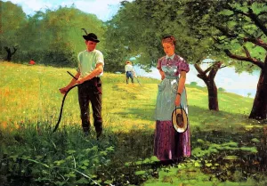Waiting for an Answer by Winslow Homer Oil Painting