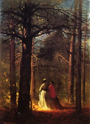 Waverly Oaks by Winslow Homer - Oil Painting Reproduction