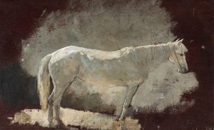 White Mare by Winslow Homer Oil Painting