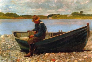 Winding Line by Winslow Homer Oil Painting