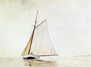 Yachting, Off Cloucester by Winslow Homer - Oil Painting Reproduction