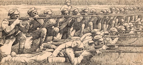 Main Product Photo of The Great War Painting by Winsor Mccay