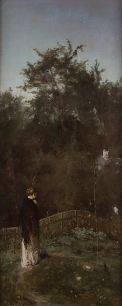 Dusk by Witold Pruszkowski Oil Painting