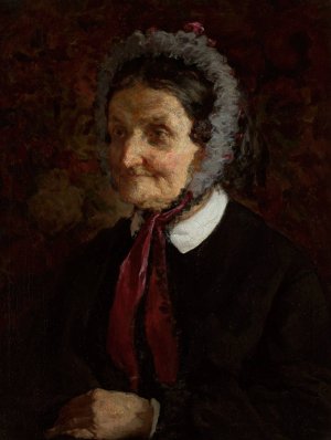Portrait of Mrs. Matlinska by Witold Pruszkowski Oil Painting