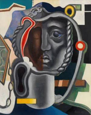 Tete Mecanique Oil painting by Wladimir Baranoff-Rossine