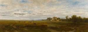 The Environs of Cracow by Wladyslaw Malecki Oil Painting