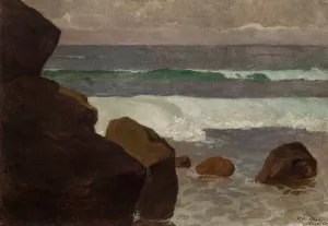The Neapolitan Coast Oil painting by Wlodzimierz Blocki