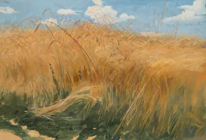 Klosy by Wlodzimierz Tetmajer Oil Painting