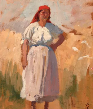 WieSniaczka from Bronowice by Wlodzimierz Tetmajer Oil Painting
